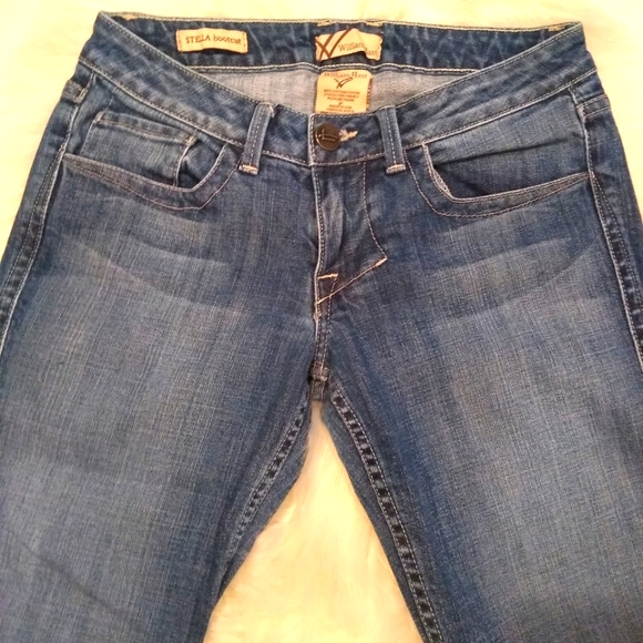 William Rast Stella Bootcut Dark Denim Jeans Sz 27 - Picture 2 of 3